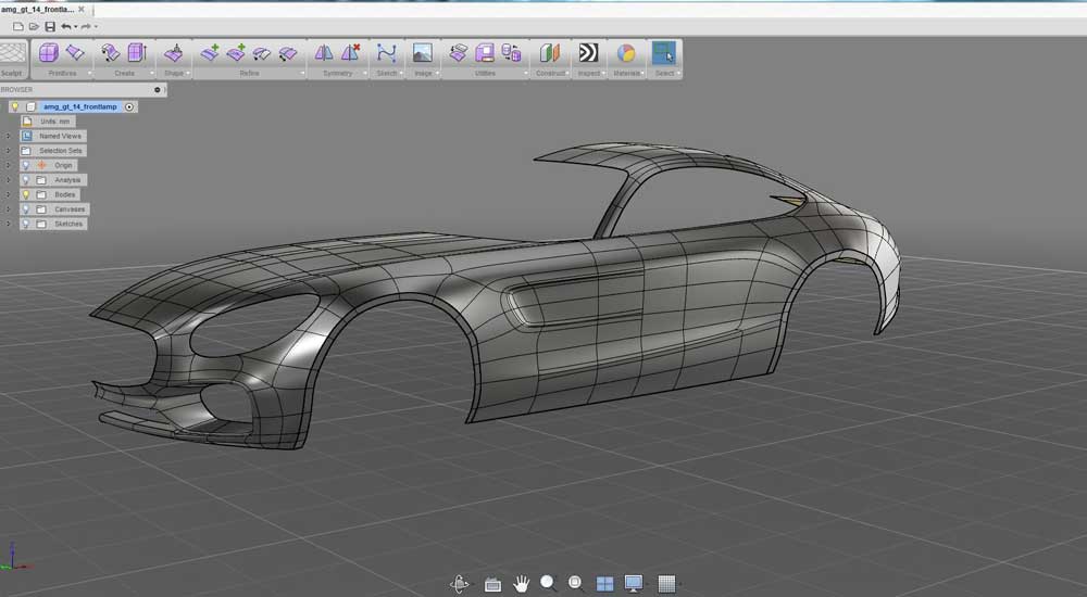 Certificate Program on Computer Aided Surface Modeling (CAS) Autodesk Alias Software