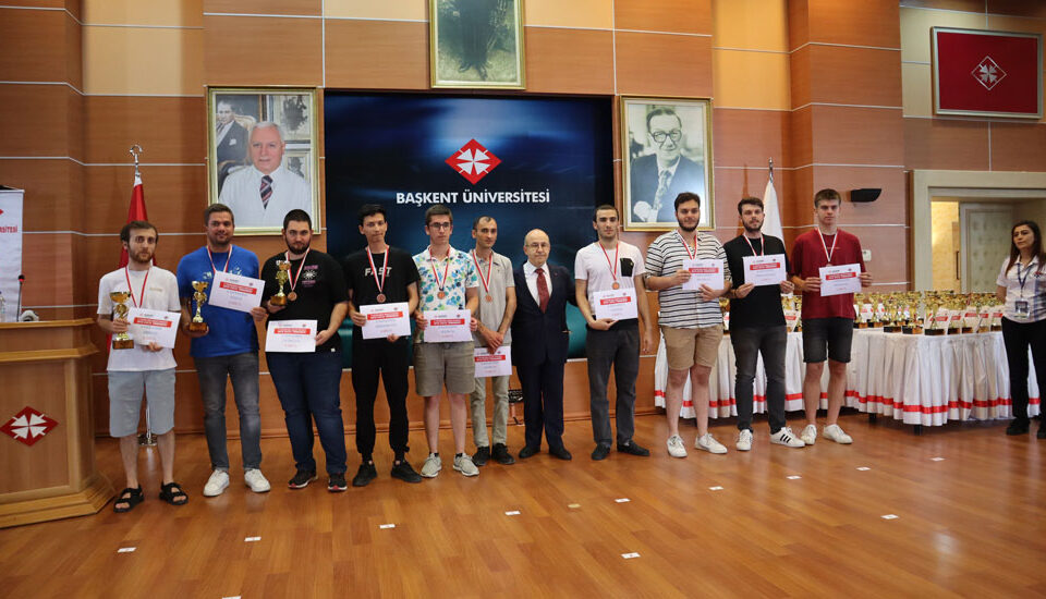 The awards of the 5th International Başkent University Open Chess Tournament have been presented.