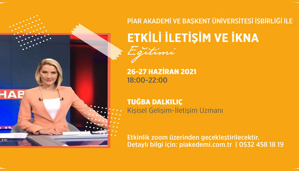 Etkili İletişim ve İkna Eğitimi Başlıyor