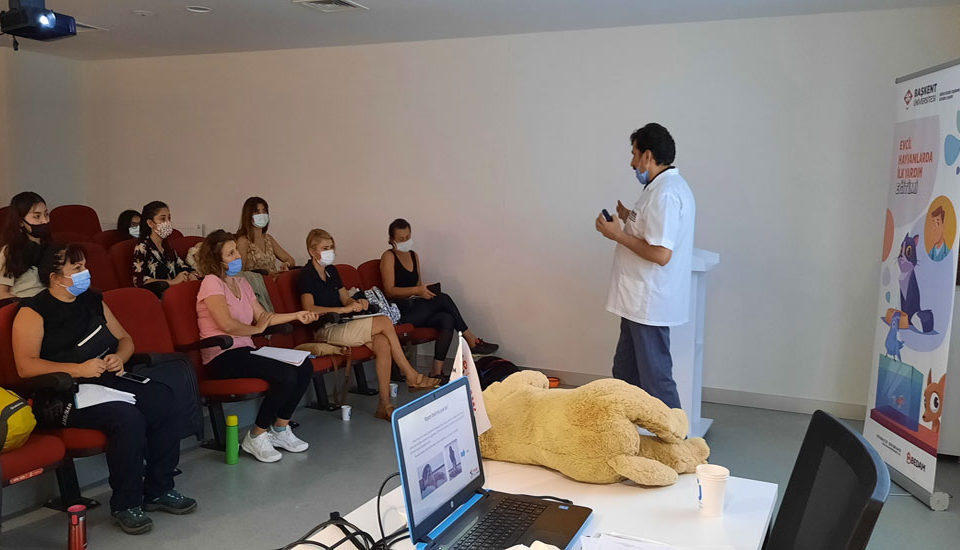 Evcil Hayvanlarda İlk Yardım Eğitimimiz yapıldı.