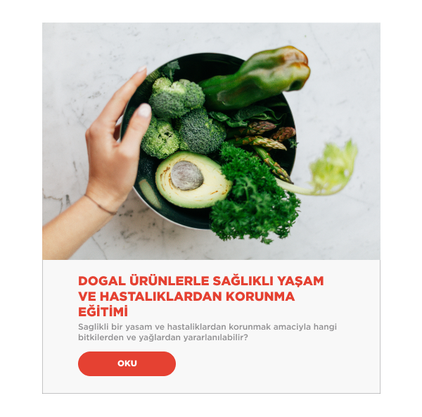 Doğal Ürünlerle Sağlıklı Yaşam ve Hastalıklardan Korunma Eğitim Programı