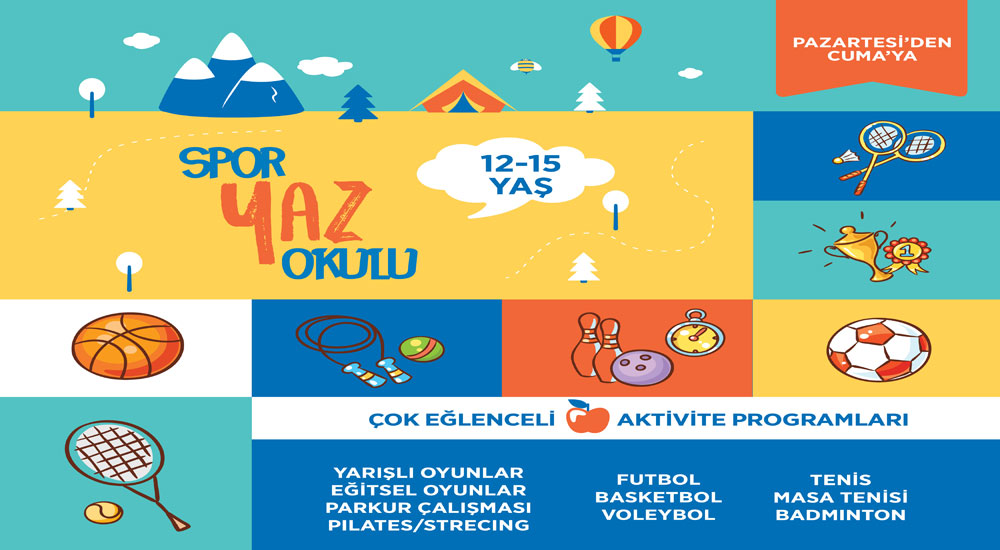 Yaz Spor Okulumuz Başlıyor