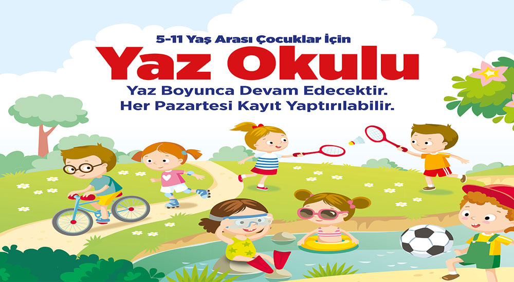 Çocuklar İçin Yaz Okulu Kayıtları Başladı !
