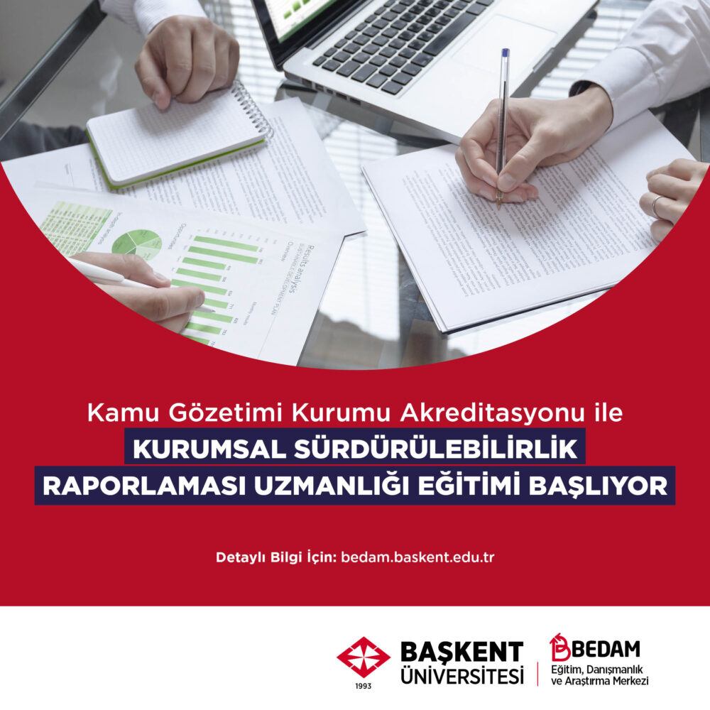 Kurumsal Sürdürülebilirlik Raporlaması Uzmanlığı Eğitimi Başlıyor!
