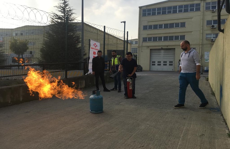 GEBZE YANGIN VE YÜKSEKTE ÇALIŞMA 19-20 EKİM 2019