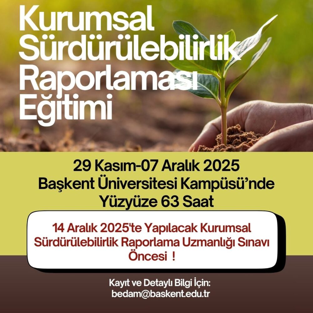 Kurumsal Sürdürülebilirlik Raporlaması Uzmanlığı Eğitimi